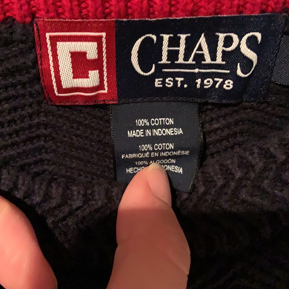 Chaps Sweater - Picture 3 of 4